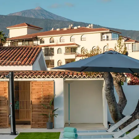 Dağ evi Luxury Teide View, Heated Pool, Sauna & Golf Puerto de la Cruz (Tenerife)