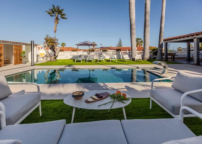 شاليه Luxury Teide View, Pool, Sauna & Golf *