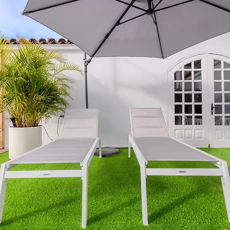 シャレー Luxury Teide View, Pool, Sauna & Golf By Pampano Experiences プエルト・デ・ラ・クルス